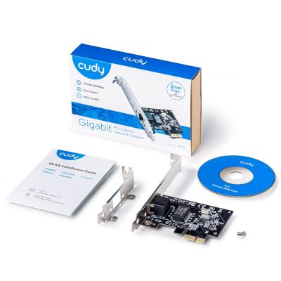 3. CUDY PE10 Gigabit PCIe Network Card