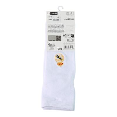 13. Real Madrid socks 2-pack white 2900003458