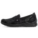 3. Women's comfortable black moccasin shoes Rieker 48968-00