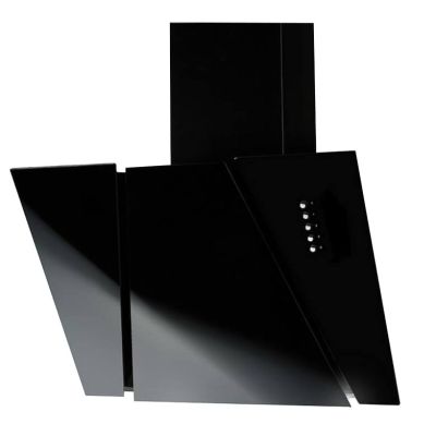 AKPO WK-4 CETIAS 60 BLACK chimney hood (600mm; black glass front)