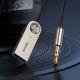 10. Baseus BA01 Bluetooth 5.0 audio receiver cable AUX jack audio adapter black (CABA01-01)