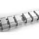 3. Cable organizer (spine), adjustable, flexible, 1.3m, silver