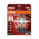 Bulb (Set of 2) HB3 12V 60W P20D up to 150m beam length, up to 150% more brightness, up to 20% whiter light Night Breaker Laser, white