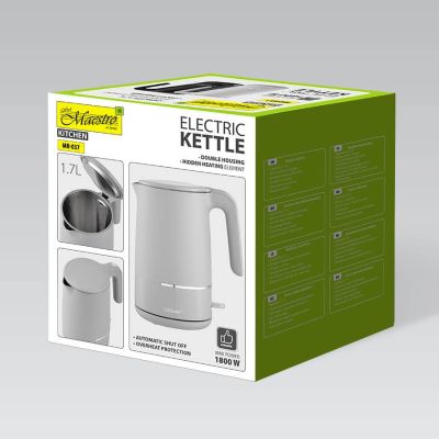 4. Electric kettle 1.7L 1800W MR-037-GREY MAESTRO