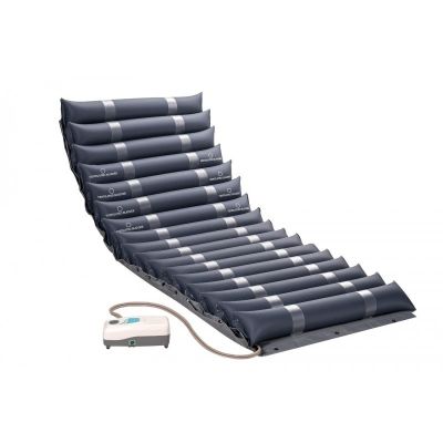 Anti-decubitus mattress with alternating pressure