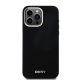 3. DKNY Liquid Silicone Small Metal Logo MagSafe Case for iPhone 14 Pro Max - Black