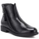 Women’s insulated black leather ankle boots Potocki JE19485ac