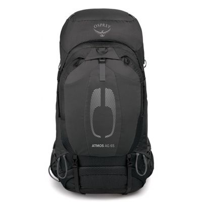 10. OSPREY Atmos AG 65 Trekking Backpack, Black, L/XL