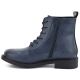 7. Blue women’s leather worker boots Sergio Leone 25172-S