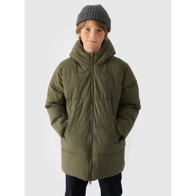 Boy's down coat with synthetic filling 4F Junior 4FJWAW24TDJAM464-43S