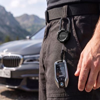 5. Tech-Protect ATH03 UrbanLoop Lanyard - Black