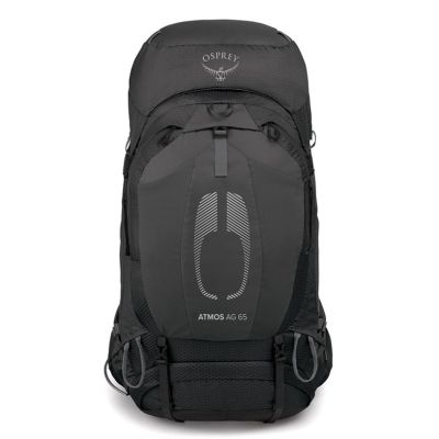 15. OSPREY Atmos AG 65 Trekking Backpack, Black, L/XL