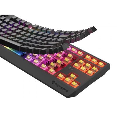 14. GENESIS Thor 230 TKL Gaming Keyboard USB + RF Wireless + Bluetooth QWERTY US English Black