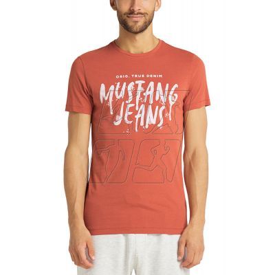 18. Mustang Aaron C Print M 1009531 7103 T-shirt