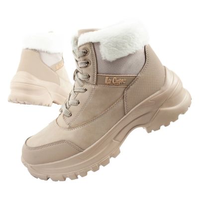 Lee Cooper women's winter trekking sports shoes Lee Cooper insulated beige