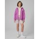 4. Girls’ Loose-Fit Hooded Sweatshirt 4F 4FJRSS26TSWSF2902-51S