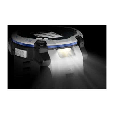 12. GARMIN Instinct 3 45mm SOLAR Whitestone smartwatch