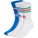 2. Adidas 3-Stripes Cushioned Crew Pairs socks IY8645