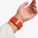 6. Tech-Protect Nylon Sport Band for Apple Watch 44 / 45 / 46 / 49 mm - Orange