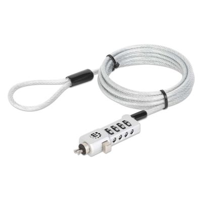 2. Manhattan 440301 Cable Clamp Silver 1.8 m