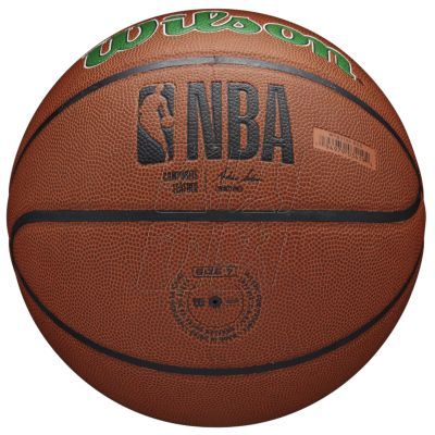 2. Basketball Wilson Team Alliance Boston Celtics Ball WTB3100XBBOS