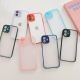 4. Milky Case silicone flexible translucent case for Samsung Galaxy A42 5G pink