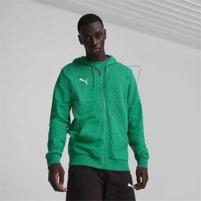 6. Puma Team Goal Casuals Hooded M 658595 05 sweatshirt