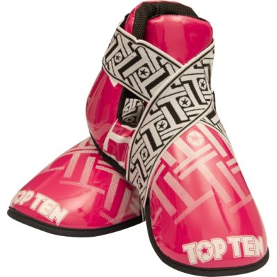 61. TOP TEN OSTT-PU "SUPERLIGHT PRISM" Foot Protectors (WAKO APPROVED)