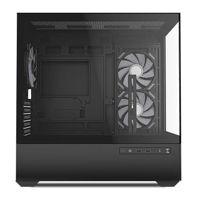 4. Sharkoon MK6 RGB Micro-ATX Case 1xGlass Black