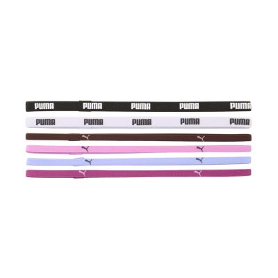 Puma Sportbands Hair Bands, 6 pcs., 53452 29