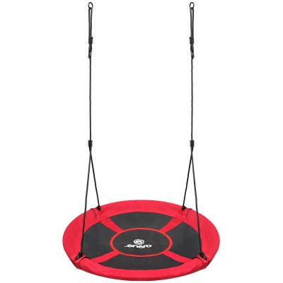 32. STORK'S NEST GARDEN SWING 110CM XXXL RED