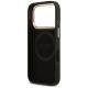 7. Guess 4G Logo Plate MagSafe Case for iPhone 17 Pro - Black