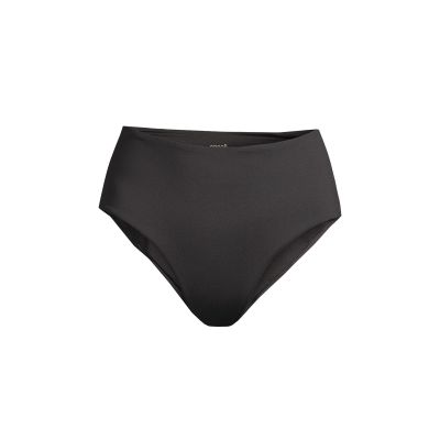 2. CASALL High Waist Bikini Hipster Swim Briefs, Black