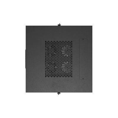 6. Floor-standing installation rack cabinet 19" 37U 600X600 black perforated door LCD LANBERG (flat pack)