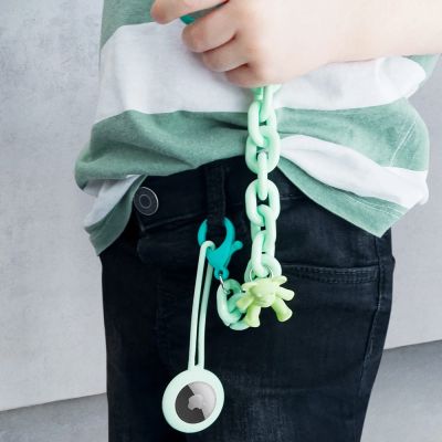 8. Color Chain (rope) colorful chain phone holder pendant for backpack wallet yellow