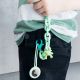 8. Color Chain (rope) colorful chain phone holder pendant for backpack wallet yellow