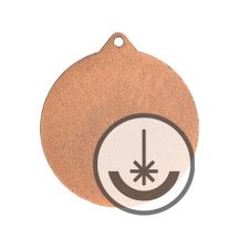 Laser engraved medal - RMI