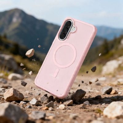 3. Tech-Protect Magmat MagSafe Case for Samsung Galaxy A36 / A56 / A37 5G - Matte Pink