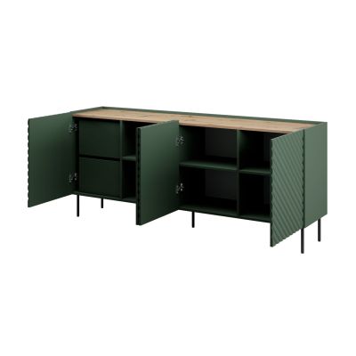2. Chest of drawers 4D2SZ ONDA 200x45xH85 green