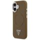 2. Guess Triangle Logo MagSafe case for iPhone 17 - brown