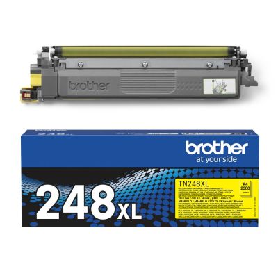12. Brother TN-248XLY Toner Cartridge, 1 pc, Original, Yellow