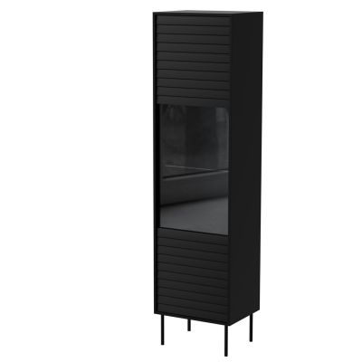 CORTINA display cabinet 53x40x182 black
