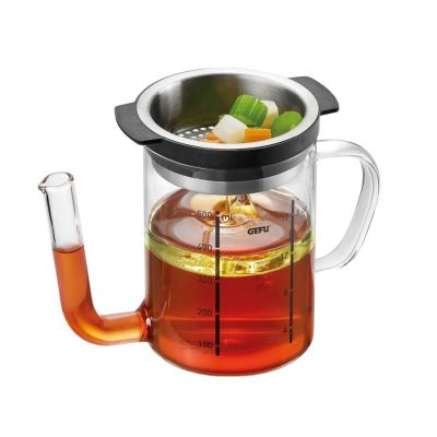 2. GEFU 21720 500 ml Borosilicate glass, Plastic, Stainless steel
