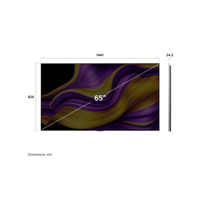 5. LG OLED65G51LW OLED TV 65'' 4K Ultra HD 120Hz WebOS Dolby Atmos Black