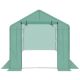 46. GREENHOUSE GARDEN TUNNEL 200x350x200CM PE GREEN STEEL STRUCTURE