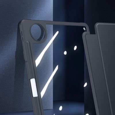 17. Dux Ducis Toby Case for Huawei MatePad Pro 11'' (2022) Cover with S Pen Pen Smart Cover Stand Black
