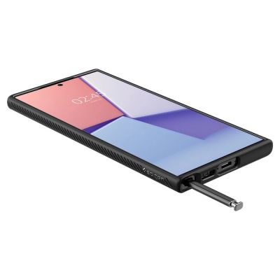 10. Spigen Liquid Air Case for Samsung Galaxy S23 Ultra - Matte Black