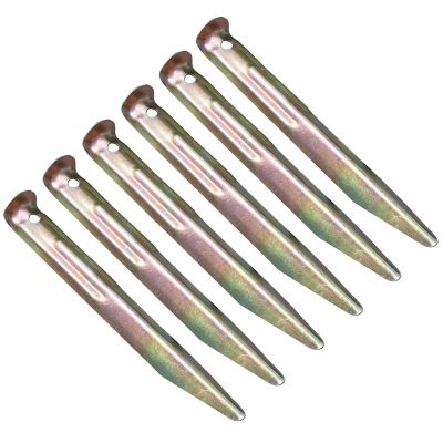 2. High Peak steel tent pegs 6 pcs 42205