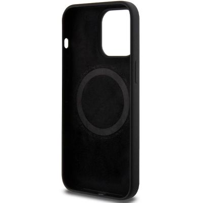 7. BMW M Silicone Pattern MagSafe case for iPhone 15 Pro Max - black