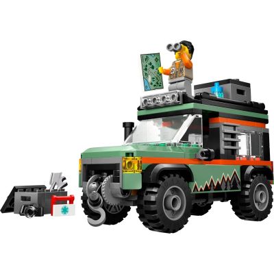 3. LEGO CITY 60447 4x4 Mountain Off-Road Truck